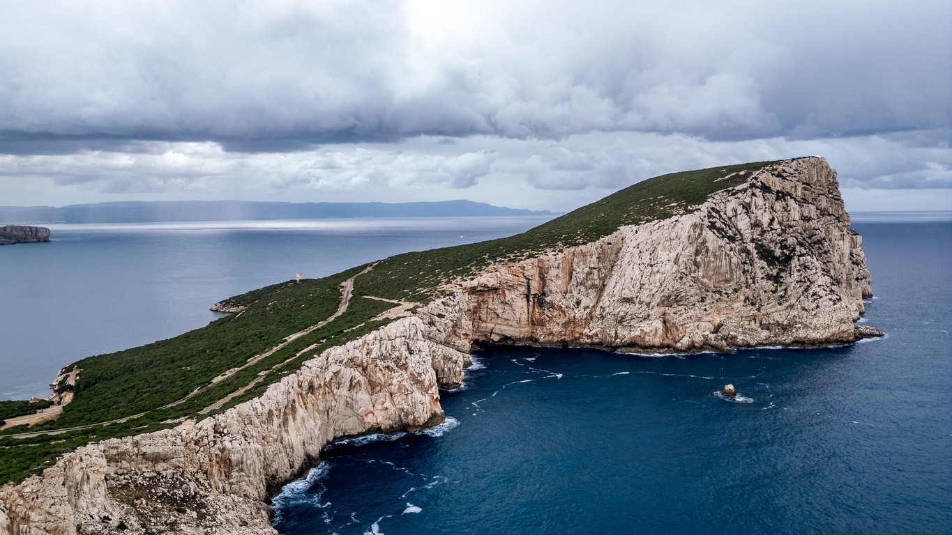 Capo Caccia ponúka nádherné výhľady na okolitý región.