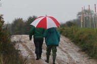 deszcz pogoda parasol