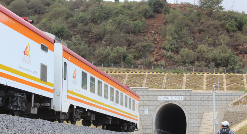 Nairobi-Naivasha SGR. (Twitter)