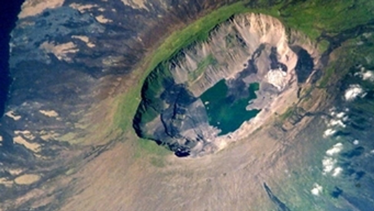 US - SPACE - LA CUMBRE VOLCANO - GALAPAGOS