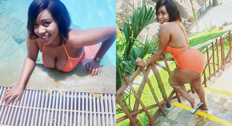 Gospel singer Nicah the Queen leaves “team mafisi drooling as she flaunts Bootylicious body in a Bikini