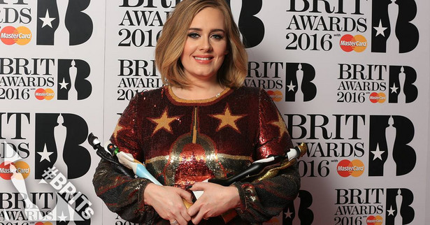 Niepokonana: Adele największą zwyciężczynią Brit Awards 2016 [ZDJĘCIA]