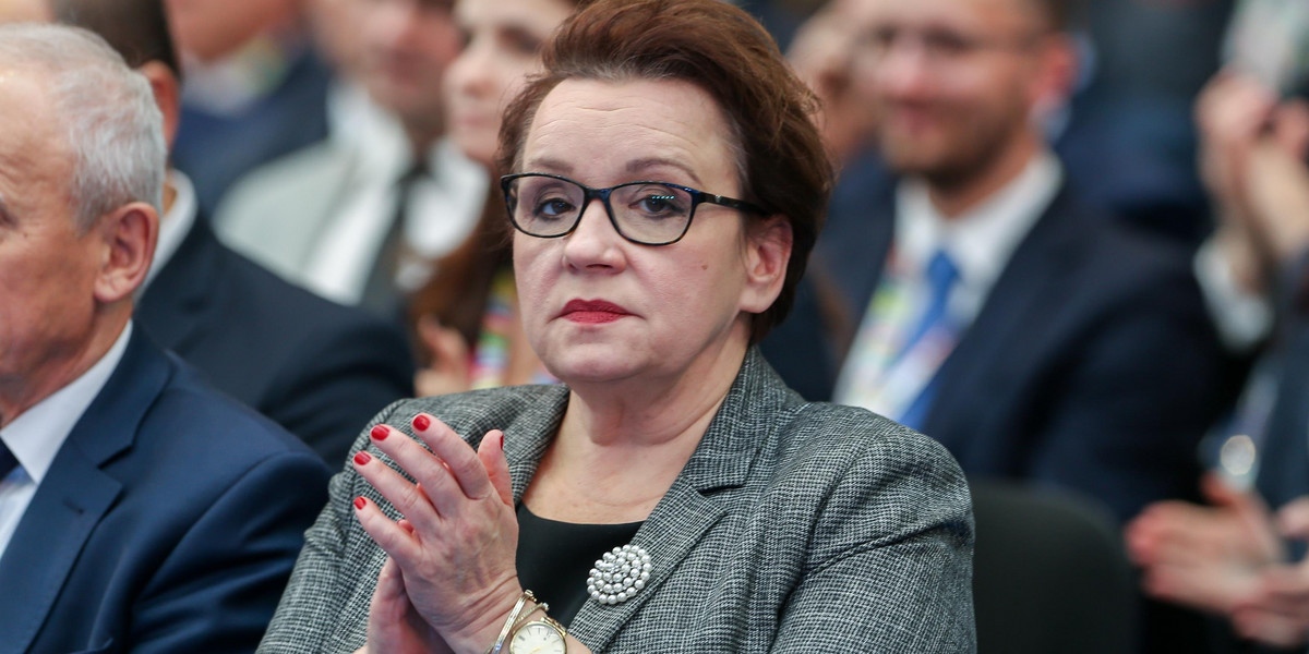 "Solidarność" chce odwołania Anny Zalewskiej ze stanowiska ministra edukacji 