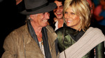 Keith Richards i jego żona Patti Hansen