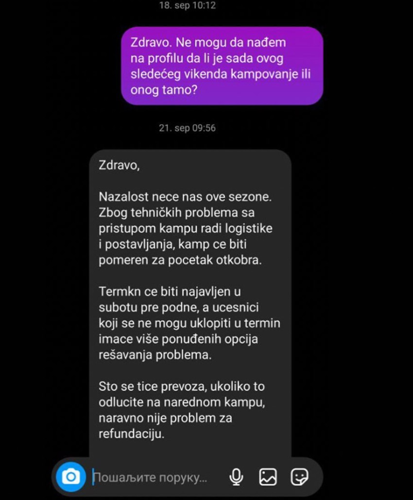 prepiske sa "Gorštak" organizacijom