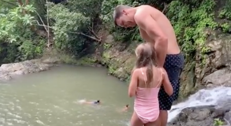 Tom Brady Criticized For Daughter's Cliff Jumping