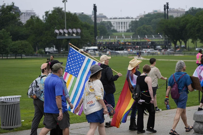 Protest LGBT u Vašingtonu