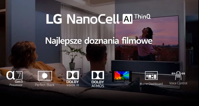 Podkreślane podczas premiery cechy nowych telewizorów LG NanoCell