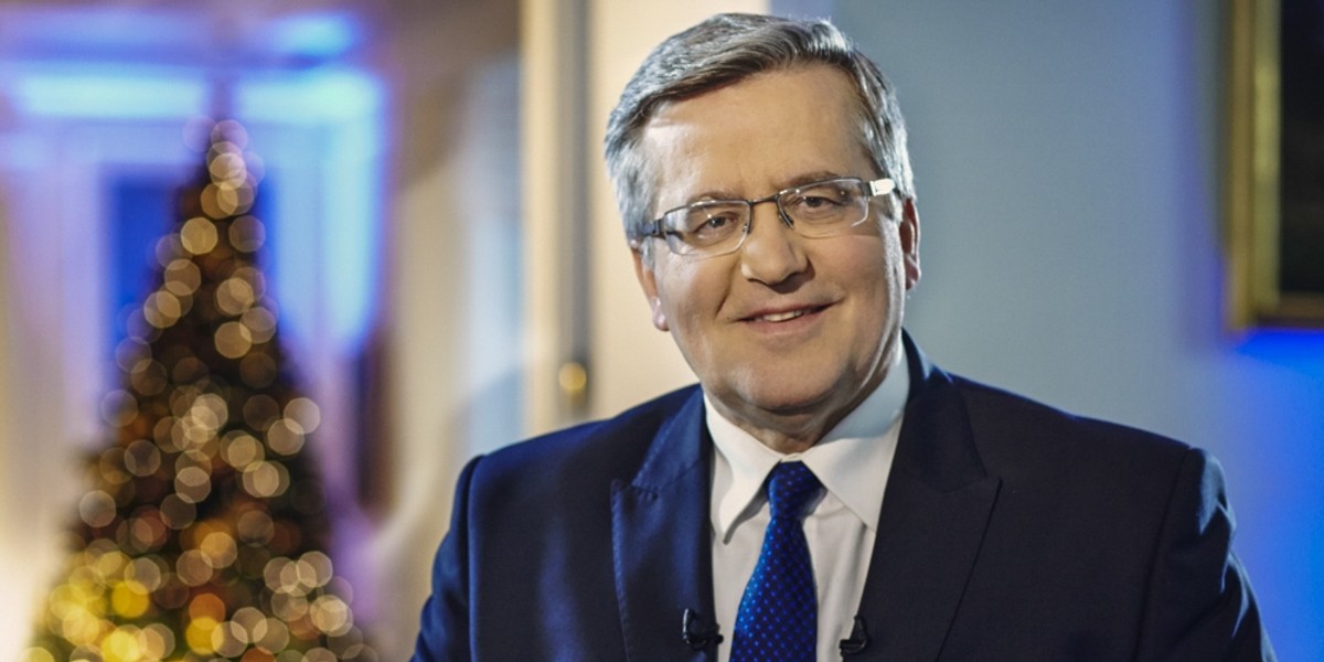 Prezydent Bronisław Komorowski