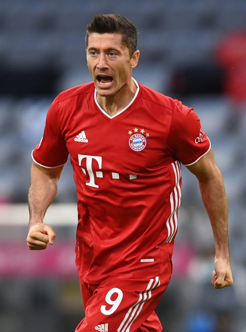 Robert Lewandowski strzelił cztery gole w meczu z Herthą