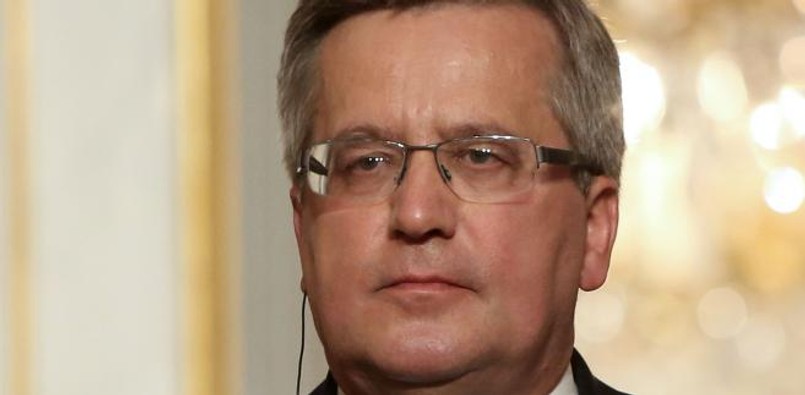 Prezydent Bronisław Komorowski