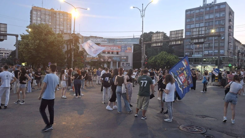 Niš protest