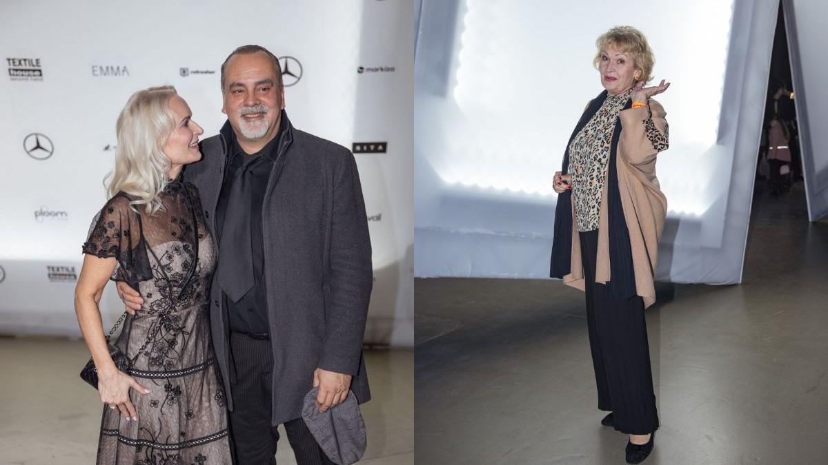 Gizka Oňová prišla na prehliadku podporiť svoju dcéru Scarlett. 