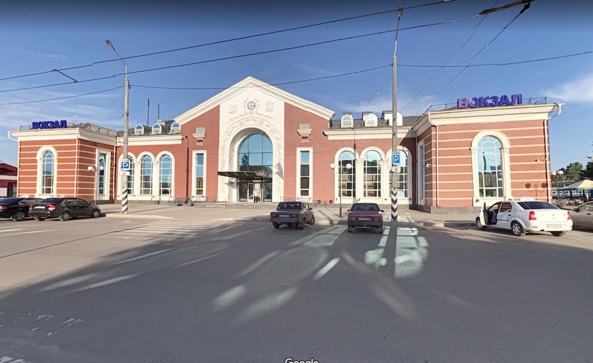 Dworzec w Kramatorsku
