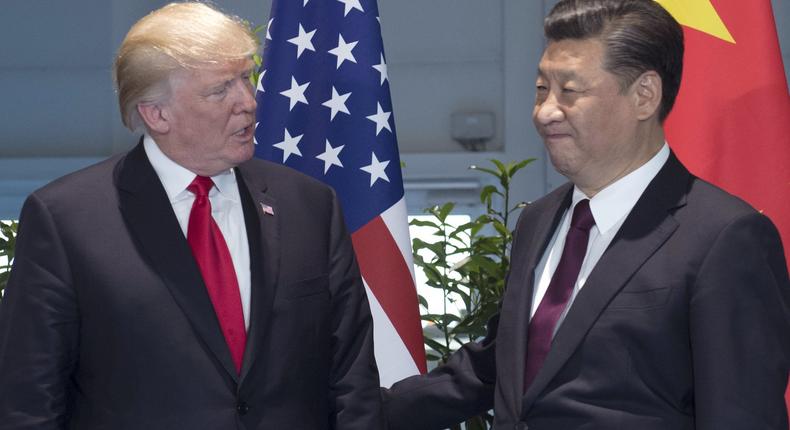 Trump Xi trade war