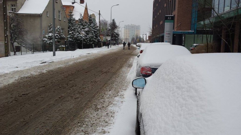 Gdańsk: zima atakuje!