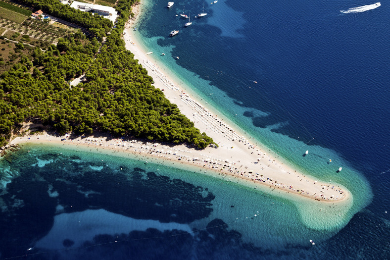 Chorwacja, plaża Zlatni Rat (Złoty Róg)