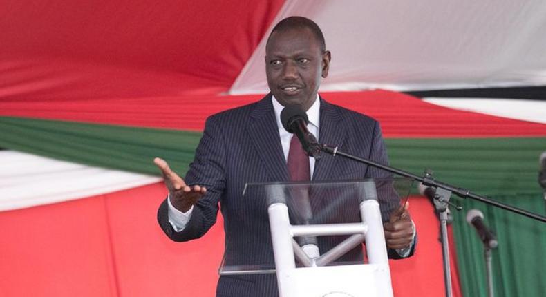 DP William Ruto addressing the 17th National Prayer Breakfast. He suggested offering Raila to take up Prime Minister's job in UK following Theresa May's resignation