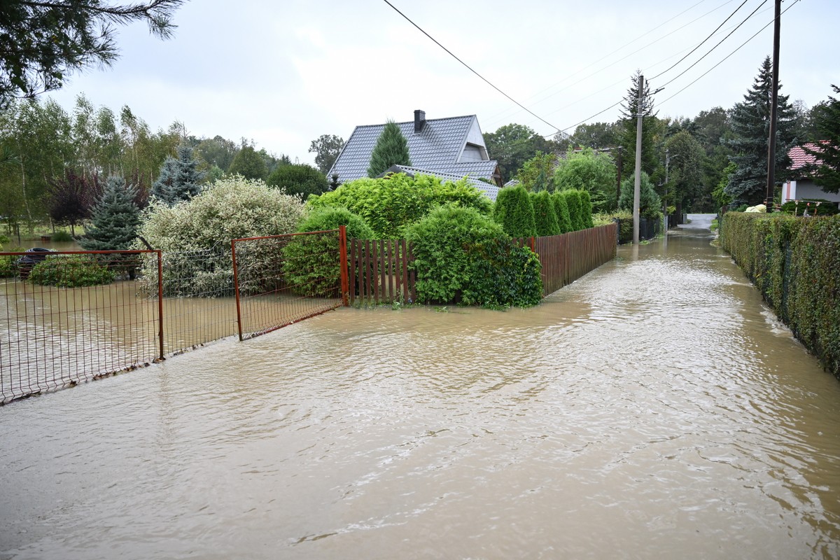 Nysa Kłodzka zalała Krosnowice