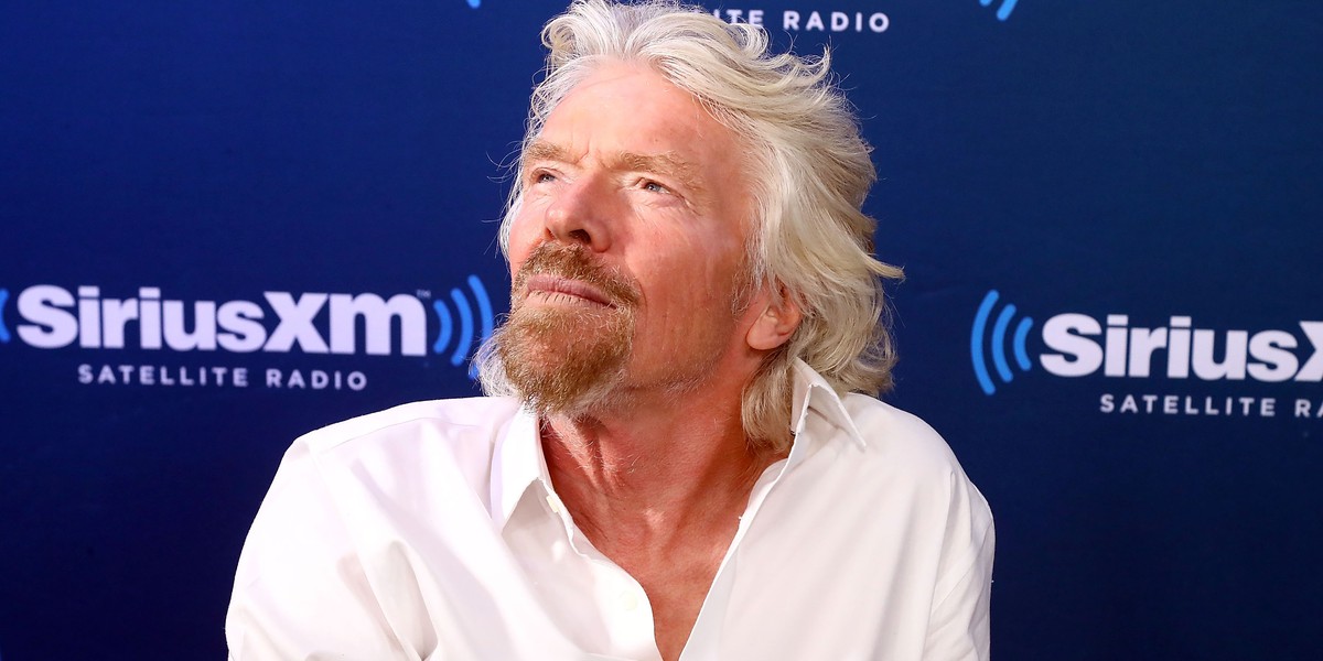 Richard Branson uważa, że sukces odnosi się, gdy po prostu jesteśmy szczęśliwi