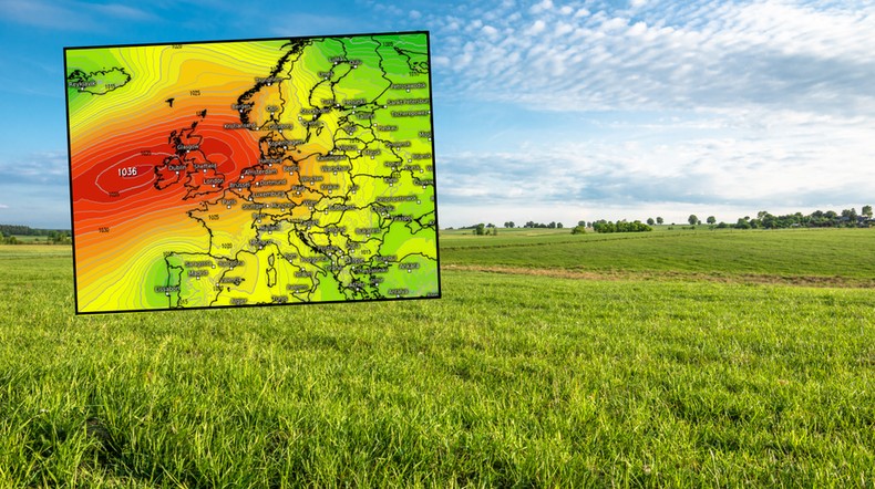 Pogodnie i sucho. Tak zapowiadają się nadchodzące dni (mapy: wxcharts.com)