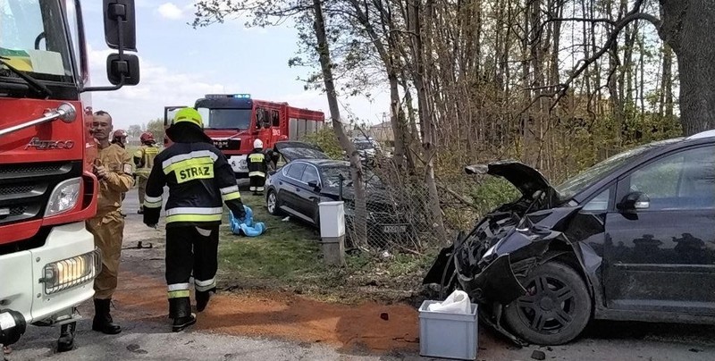 Wypadek koło Radzynia Podlaskiego. Wśród rannych dziecko