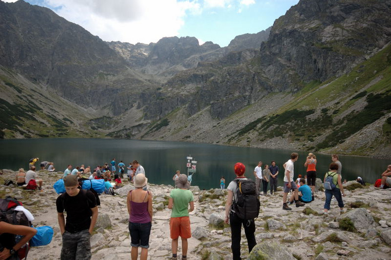 Polska - Tatry - sierpniowy tłok na szlakach