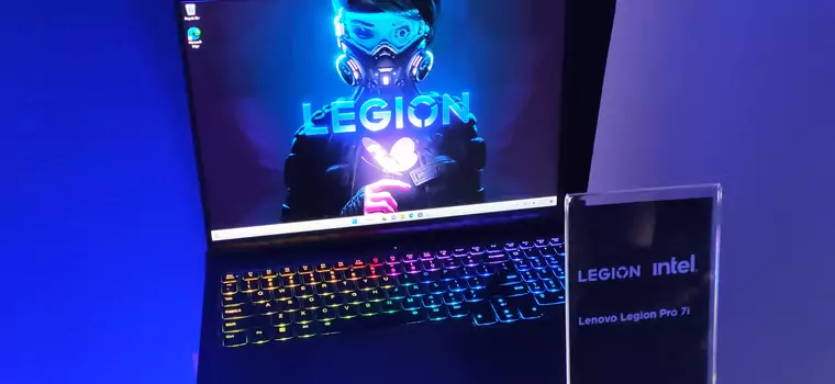 Legion Pro 5i i Pro 7i Gen. 8: Lenovo prezentuje jeszcze wydajniejsze (i bardzo drogie) laptopy dla graczy