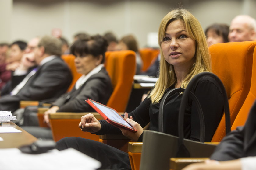Kasia Bujakiewicz nie przyszła na sesję sejmiku