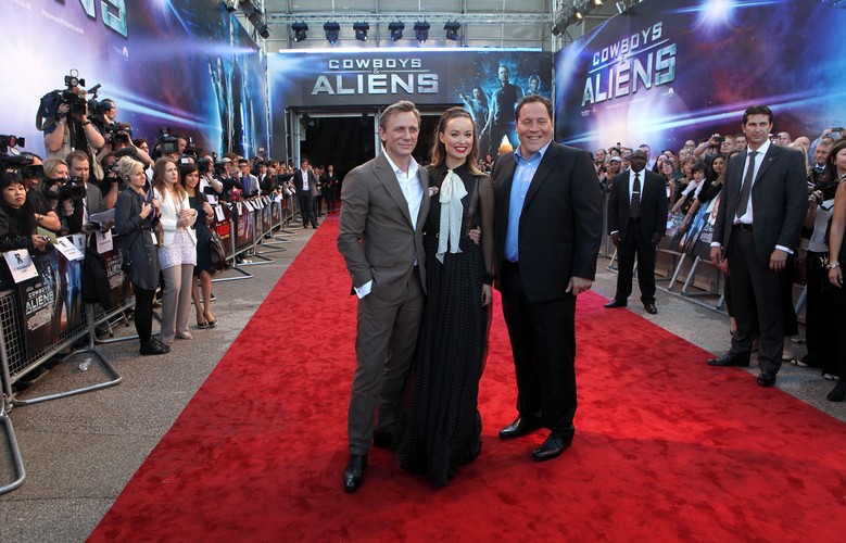 Daniel Craig, Olivia Wilde i Jon Favreau