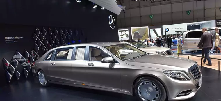 Godny wozić zacnych VIP-ów - Mercedes-Maybach S600 Pullman