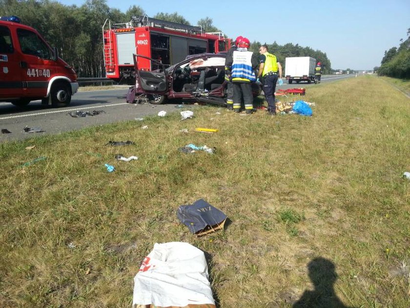 Groźny wypadek na A4