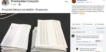 Wysłali fakturę na 3000 stron. Klient zaskoczony, ale czy słusznie?