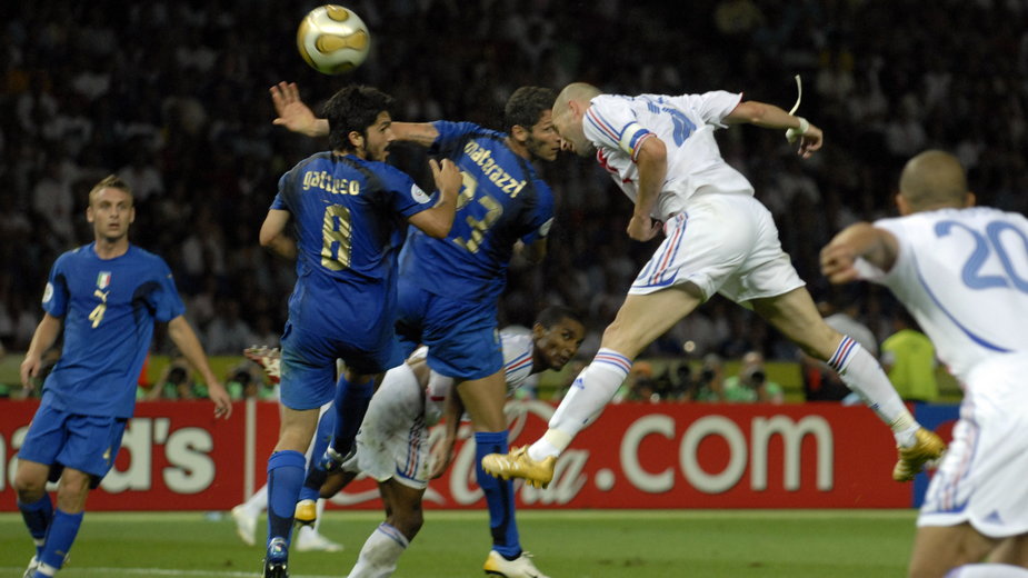 Finał Mundialu w 2006 r., Włochy - Francja (5:3 po rzutach karnych), czyli pierwszych mistrzostw świata, które obejrzałum*