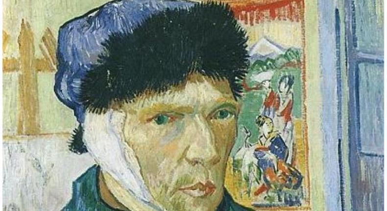 Vincent Van Gogh Self-Portrait with Bandaged Ear