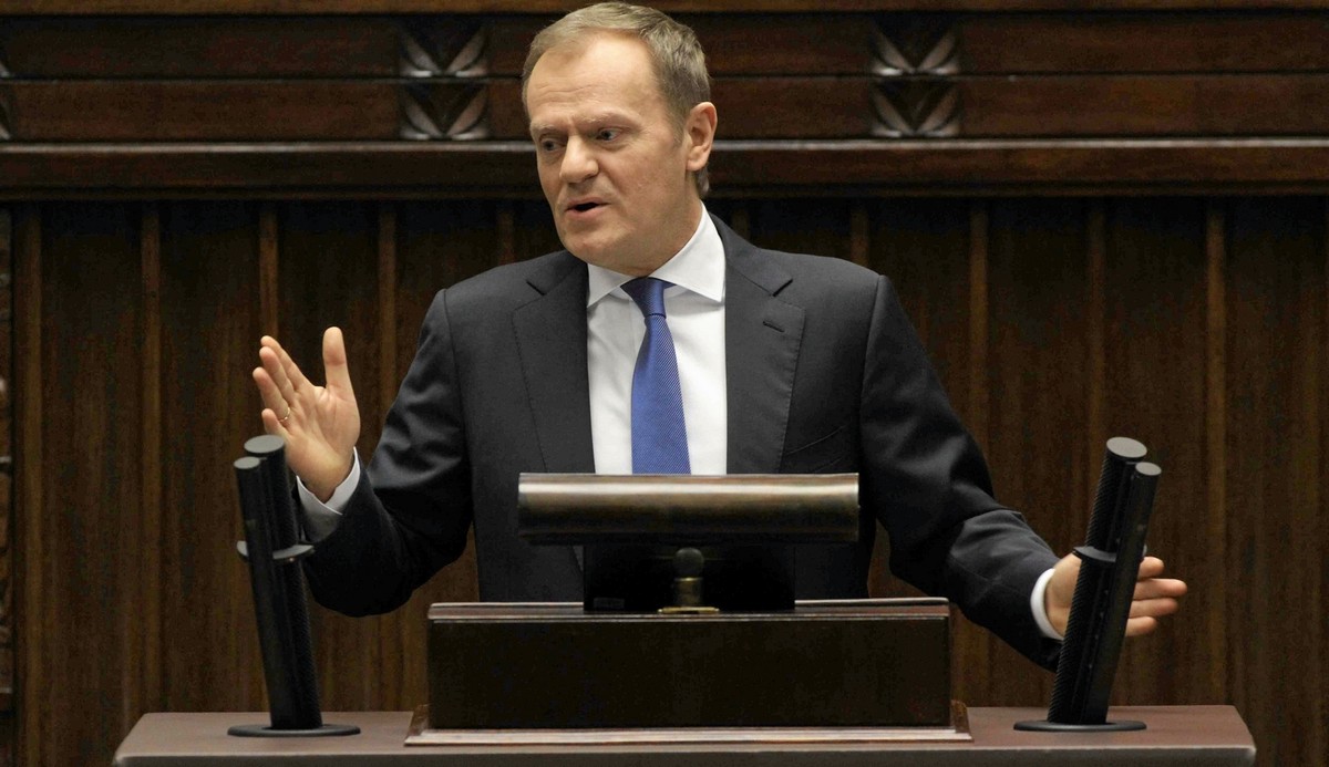 Premier Donald Tusk prezentuje przed Sejmem Pakt Fiskalny Unii Europejskiej
