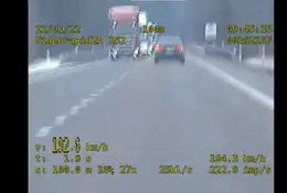 Przekroczył prędkość o ponad 100 km/h. Nowy taryfikator go nie odstraszył [Wideo]