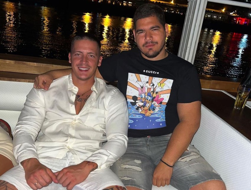 Uroš Panić sa Vukom Stankovićem