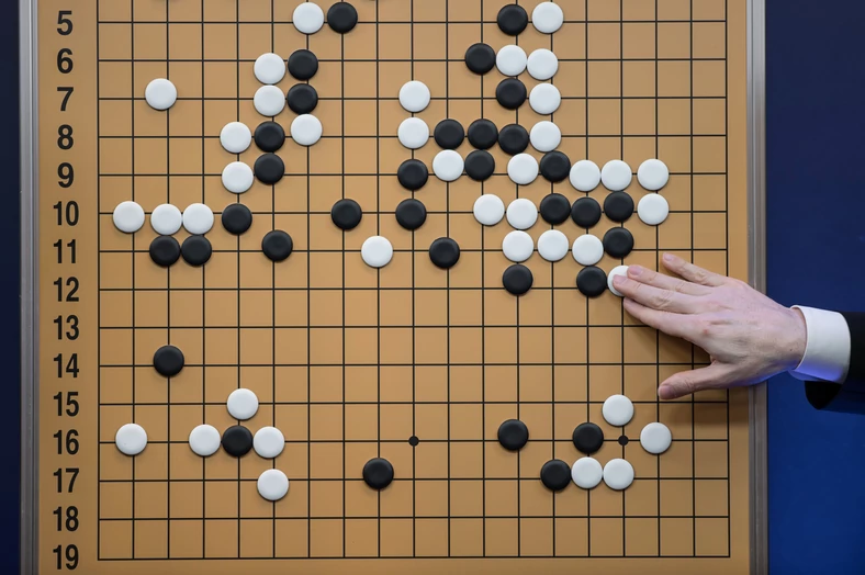 Rozgrywka AlphaGO z Lee Sedolem