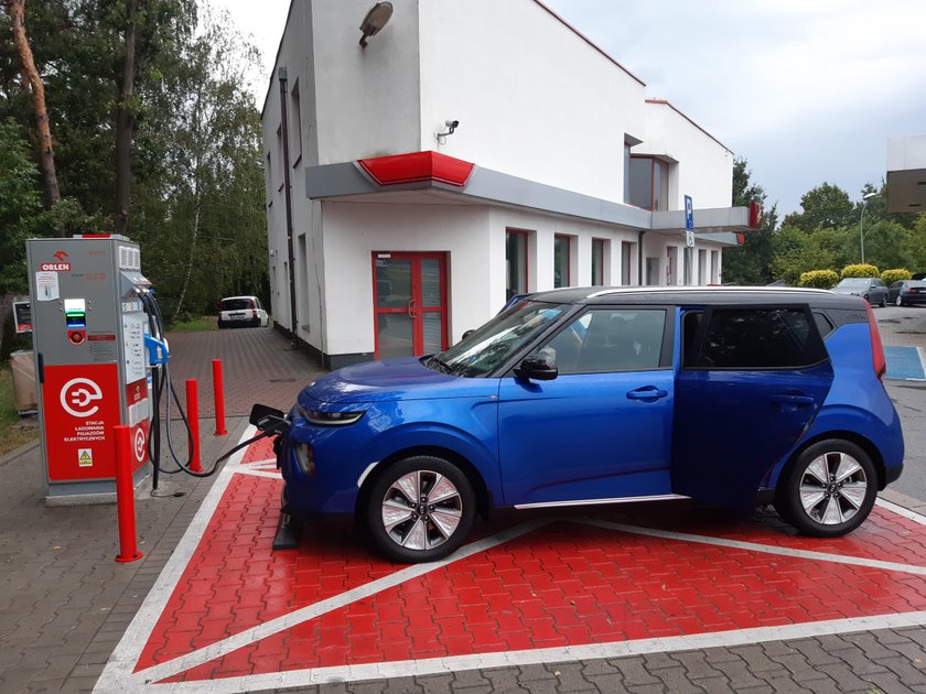 Kia Soul EV - ładowanie