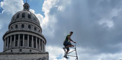 Najwyższy rower na świecie ma 5,5 metra wysokości!