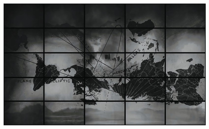 Radenko Milak, Orbis Terrarum sive Sphaera sive Deus sive Natura, iz serijala "Univerzitet katastrofe", 2018.