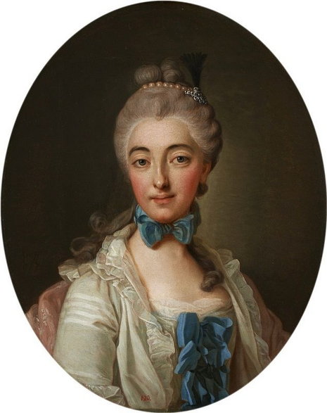 Izabela (Elżbieta) z Czartoryskich Lubomirska (aut. Per Krafft, domena publiczna)