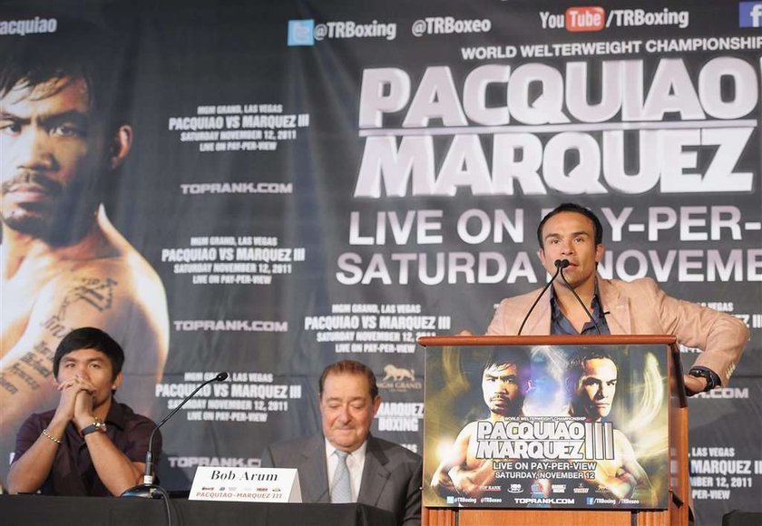 Manny Pacquiao ostro trenuje przed pojedynkiem z Juanem Manuelem Marquezem