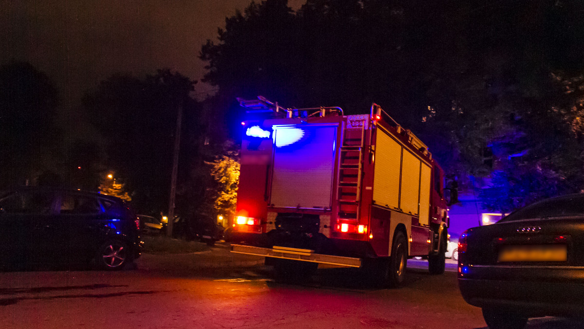 Warszawa: Pożar pustostanu. Zginęły trzy osoby