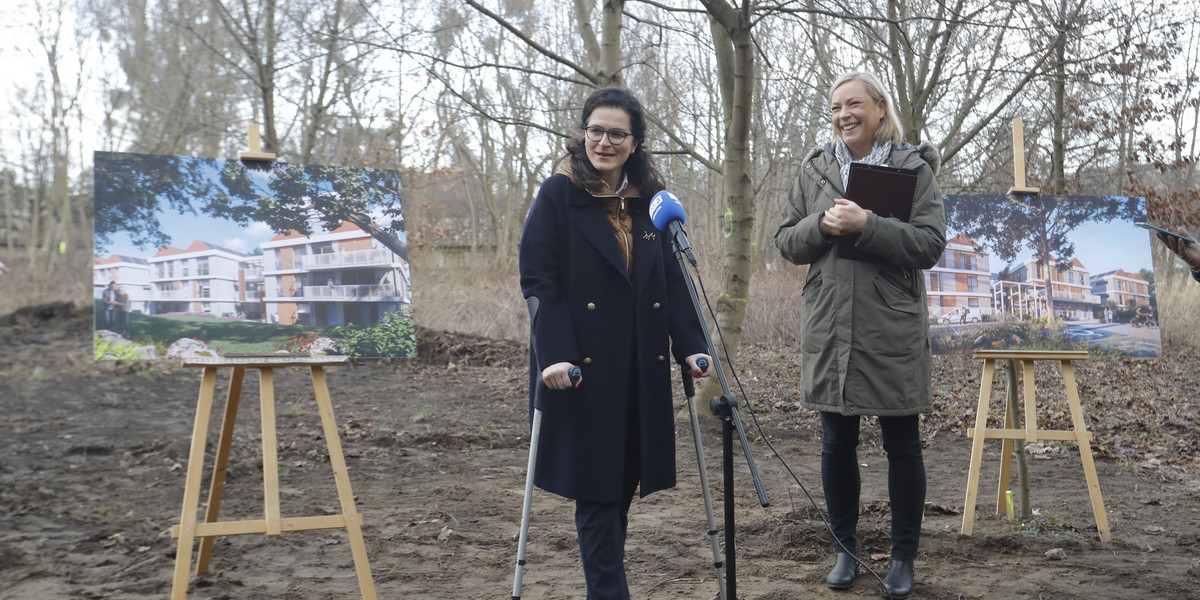 W tym miejscu przy ul. Kopernika w Gdańsku powstanie Centrum Opieki Wytchnieniowej. 