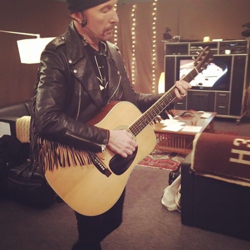 The Edge podglądany za kulisami