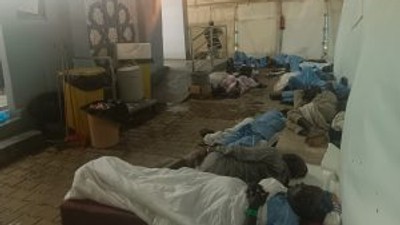 Niger pilgrims camp (Credit: NAN)