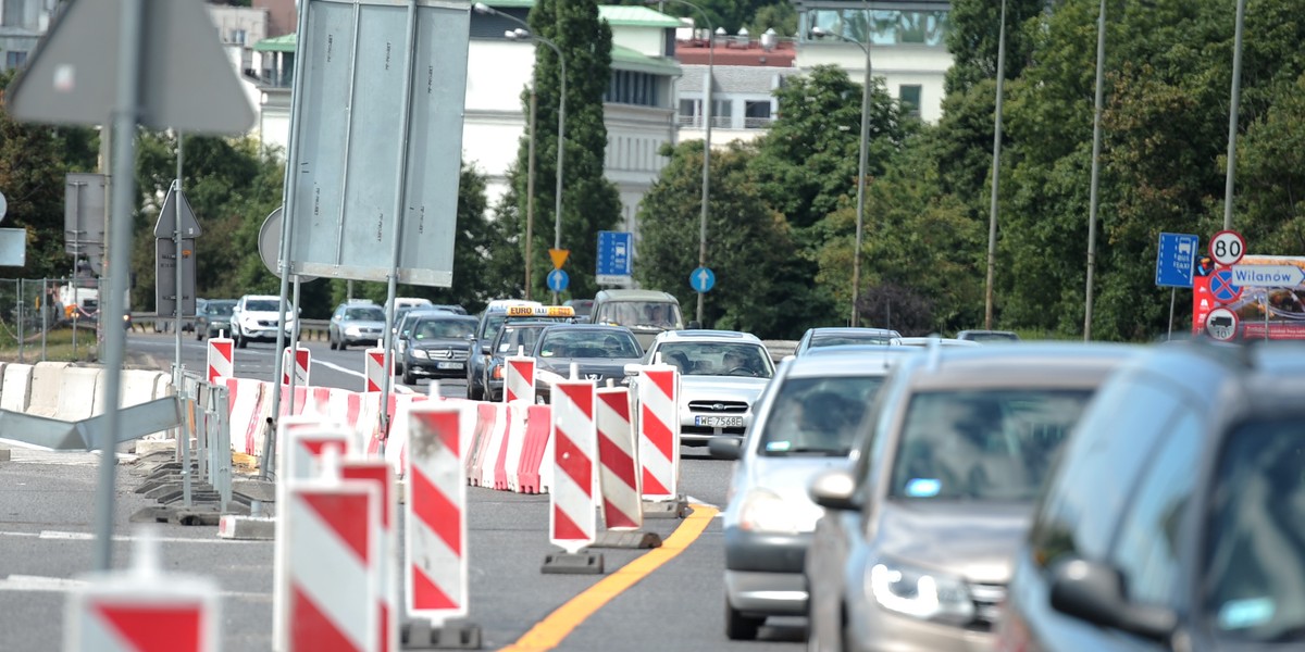 Remont mostu Łazienkowskiego