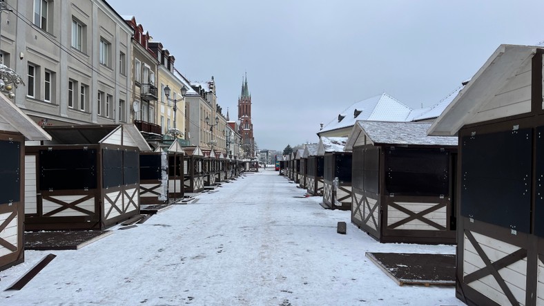 Stoiska na Jarmark Bożonarodzeniowy w Białymstoku